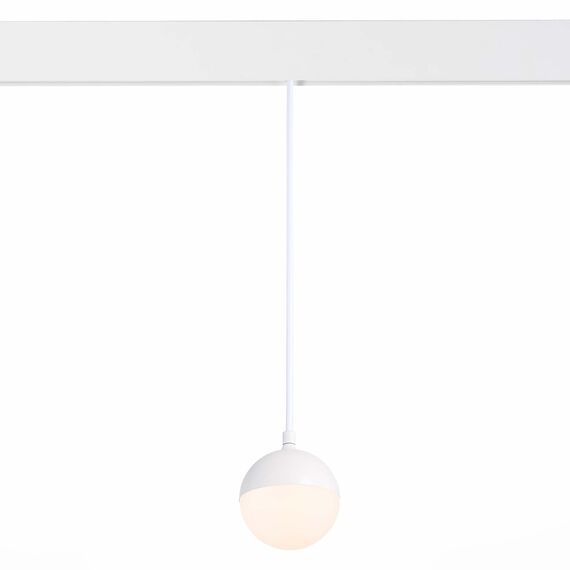 ST LUCE ST358.533.07 Магнитный трековый светильник подвесной Белый LED 1*7W 3000K 520Lm Ra>80 120° IP20 D90x