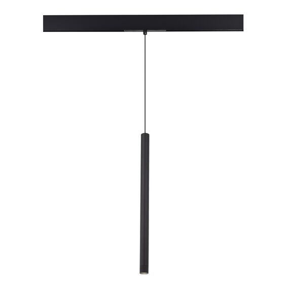 ST LUCE ST683.446.08 Магнитный трековый светильник Черный LED 1*8W 4000K 450Lm Ra90 24° IP20 D30xH500 48V