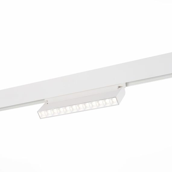 ST LUCE ST364.546.12 Магнитный трековый светильник белый LED 1*12W 4000K 1 009Lm Ra>80 36° IP20 L219xW22xH10, изображение 2