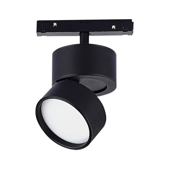 ST LUCE ST809.446.09 Магнитный трековый светильник Черный LED 1*9W 4000K 600Lm Ra>90 120° IP20 D85xH126 48V, изображение 3
