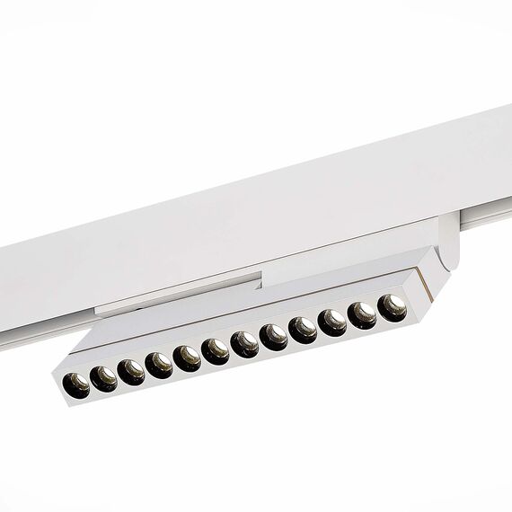 ST LUCE ST805.546.12 Магнитный трековый светильник Белый LED 1*12W 4000K 500Lm Ra>90 36° IP20 L220xW22xH117