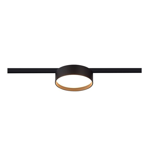 ST LUCE ST670.436.12 Магнитный трековый светильник Черный LED 1*12W 3000K 500Lm Ra>80 100° IP20 D113xH34 24V