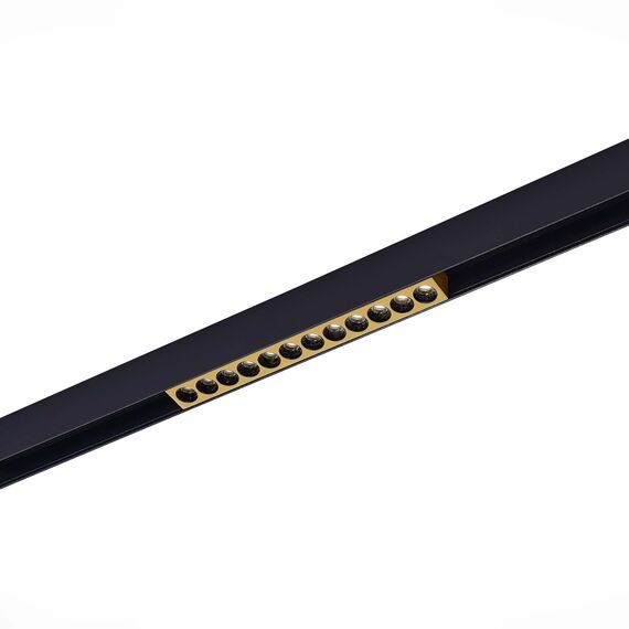 ST LUCE ST806.246.12 Магнитный трековый светильник Золотистый LED 1*12W 4000K 550Lm Ra>90 36° IP20 L220xW22x