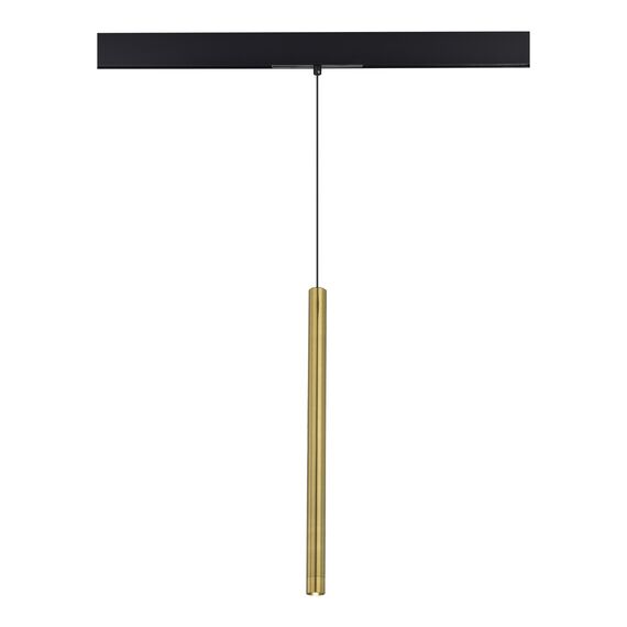 ST LUCE ST683.336.08 Магнитный трековый светильник Золотистый LED 1*8W 3000K 450Lm Ra90 24° IP20 D30xH500 48
