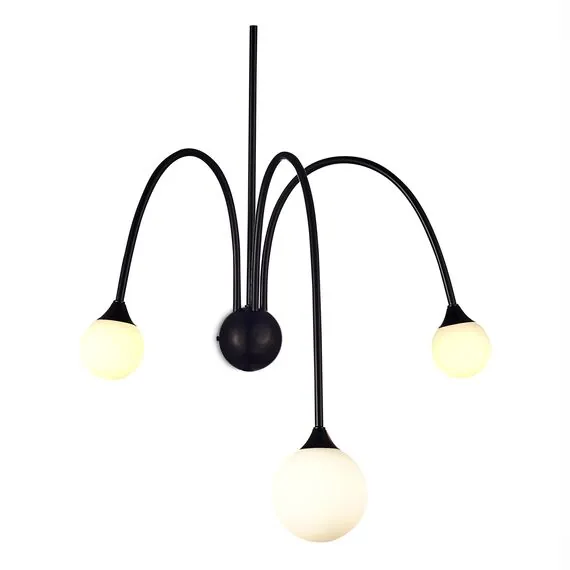 ST LUCE SL1187.401.03 Бра ST-Luce Черный/Белый G9 3*5W 4000K, изображение 2