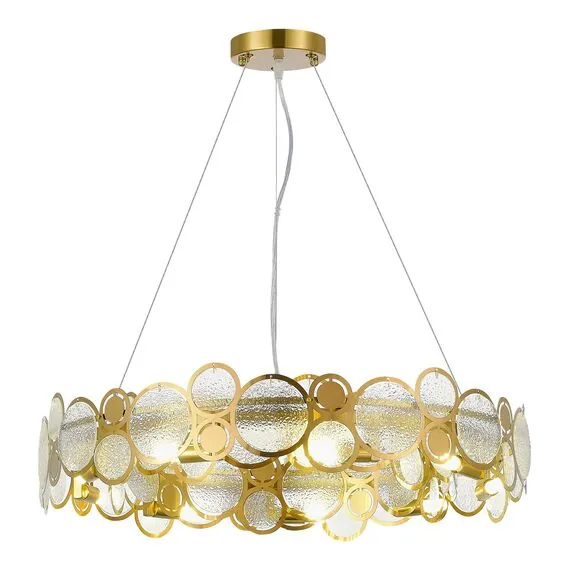 ST LUCE SL6133.303.09 Светильник подвесной ST-Luce Латунь/Прозрачный G9 9*5W 4000K