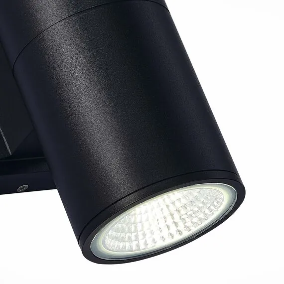 ST LUCE SL074.401.02 Светильник уличный настенный ST-Luce Черный/Черный LED 2*8W 4000K, изображение 2