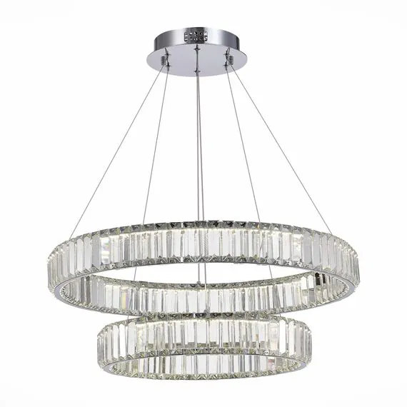 ST LUCE SL1622.103.02 Люстра подвесная ST-Luce Хром/Прозрачный LED 1*70W 4000K