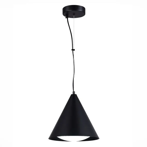 ST LUCE SL6501.403.01 Светильник подвесной ST-Luce Черный/Черный LED 1*7W 3000K, изображение 6