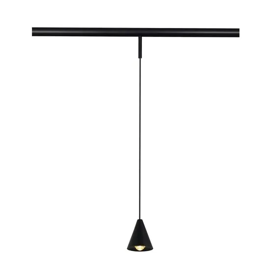 ST LUCE ST689.436.05 Магнитный трековый светильник Черный LED 1*5W 3000K Lm Ra>90 40° IP20 D80xH98 24V, изображение 2