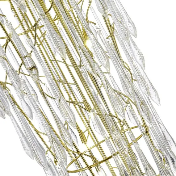 ST LUCE SL1660.203.25 Светильник подвесной ST-Luce Шампань/Шампань, Прозрачный G9 25*5W 4000K, изображение 2