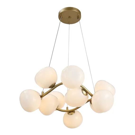 ST LUCE SL1519.303.12 Светильник подвесной ST-Luce Латунь/Белый G9 12*5W 4000K, изображение 3
