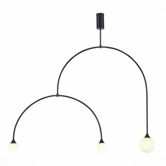 ST LUCE SL1187.403.03 Светильник подвесной ST-Luce Черный/Белый G9 3*5W 4000K