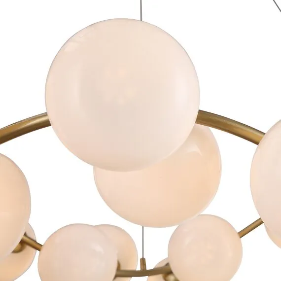 ST LUCE SL1519.303.24 Светильник подвесной ST-Luce Латунь/Белый G9 24*5W 4000K, изображение 8
