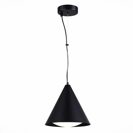 ST LUCE SL6501.403.01 Светильник подвесной ST-Luce Черный/Черный LED 1*7W 3000K