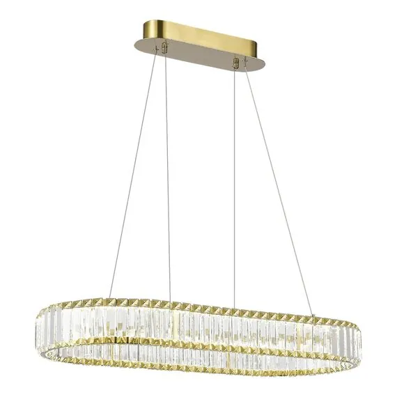 ST LUCE SL1622.323.01 Светильник подвесной ST-Luce Латунь/Прозрачный LED 1*60W 4000K