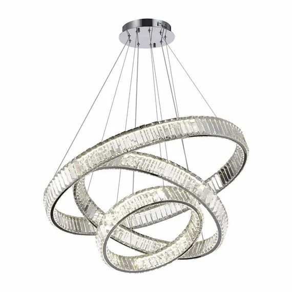 ST LUCE SL1622.103.03 Люстра подвесная ST-Luce Хром/Прозрачный LED 1*122W 4000K, изображение 6
