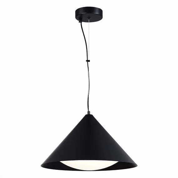 ST LUCE SL6501.413.01 Светильник подвесной ST-Luce Черный/Черный LED 1*12W 3000K