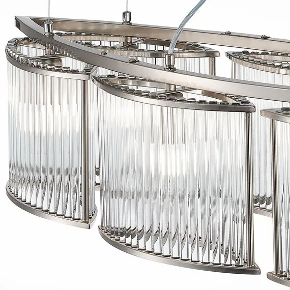 ST LUCE SL1627.103.06 Люстра подвесная ST-Luce Хром/Прозрачный E14 6*40W, изображение 6