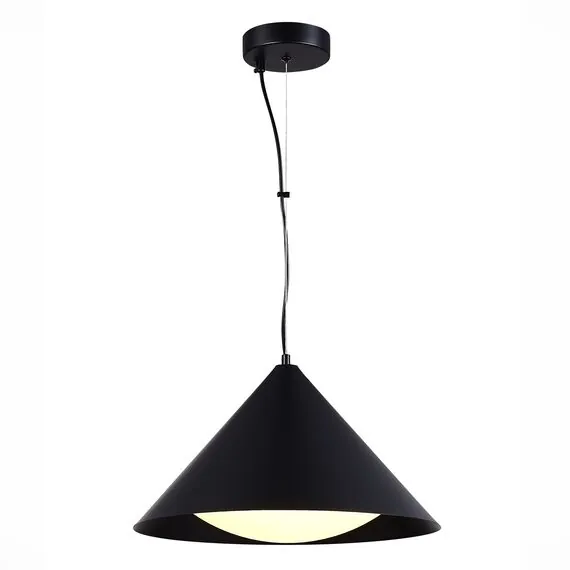 ST LUCE SL6501.413.01 Светильник подвесной ST-Luce Черный/Черный LED 1*12W 3000K, изображение 2