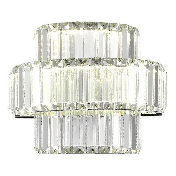 ST LUCE SL1622.111.01 Светильник настенный ST-Luce Хром/Прозрачный LED 1*21W 4000K