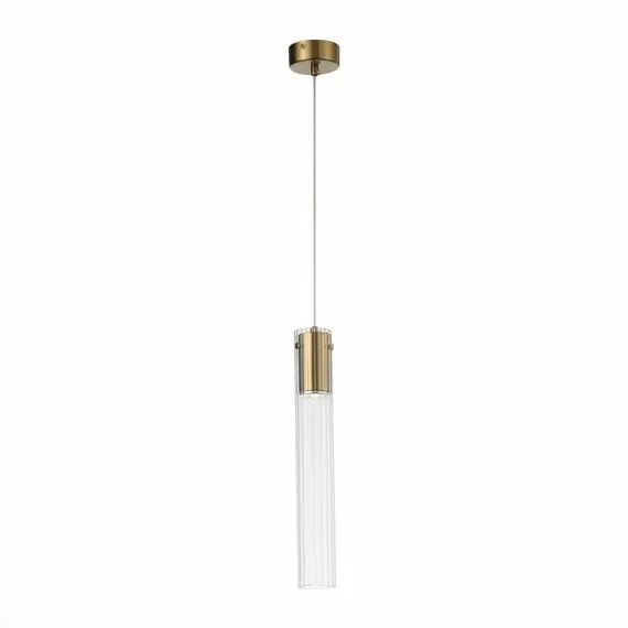 ST LUCE SL1229.303.01 Подвес ST-Luce Латунь/Прозрачный GU10 1*5W