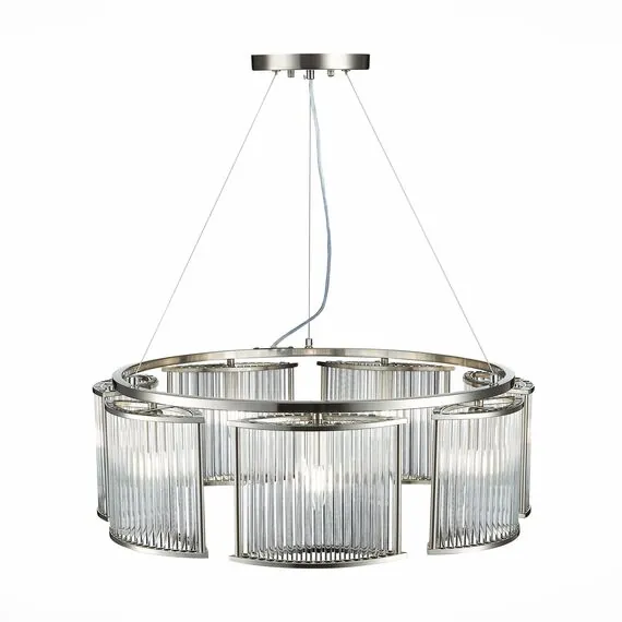 ST LUCE SL1627.103.07 Люстра подвесная ST-Luce Хром/Прозрачный E14 7*40W, изображение 2