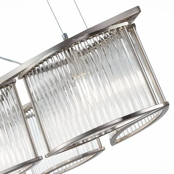 ST LUCE SL1627.103.06 Люстра подвесная ST-Luce Хром/Прозрачный E14 6*40W, изображение 2