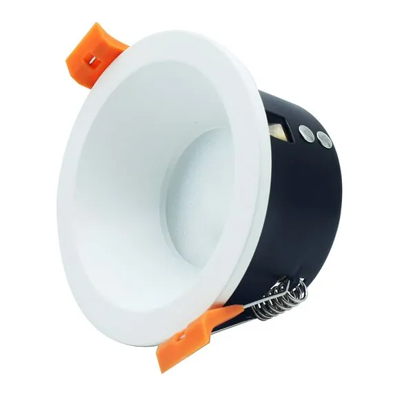 ST LUCE ST256.508.01 Светильник встраиваемый. Белый GU10 1*50W  IP65 D85xH53 220V Без ламп