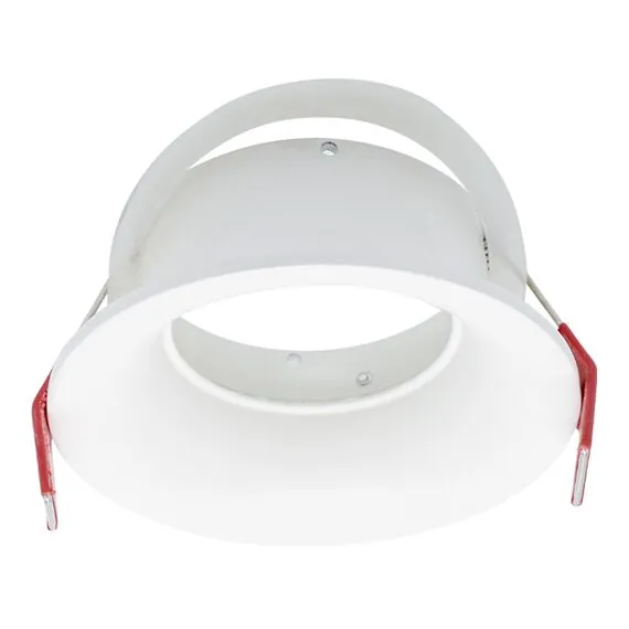 ST LUCE ST257.508.01 Светильник встраиваемый. Белый GU10 1*50W  IP65 D93xH53 220V Без ламп