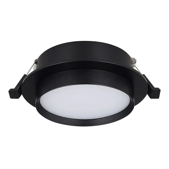 ST LUCE ST258.408.01 Светильник встраиваемый. Черный GX53 1*50W IP20 D109xH43 220V Без ламп