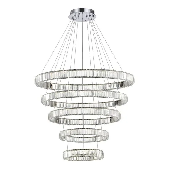 ST LUCE SL1622.113.05 Люстра подвесная ST-Luce Хром/Прозрачный LED 1*285W 4000K