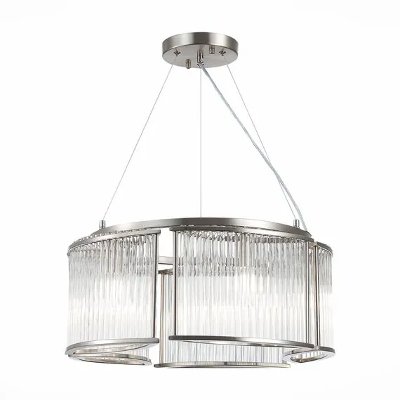 ST LUCE SL1627.103.05 Люстра подвесная ST-Luce Хром/Прозрачный E14 5*40W