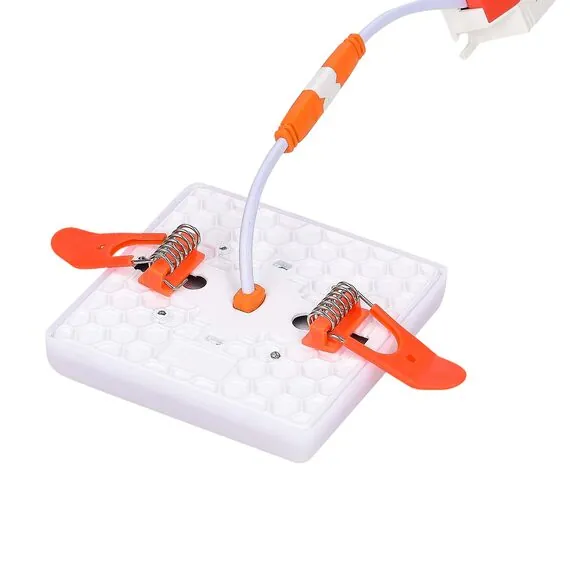 ST LUCE ST700.038.08 Светильник встраиваемый. Белый LED 1*8W 3000K 690Lm Ra80 120° IP20 L90xW90xH20 85-265V, изображение 4