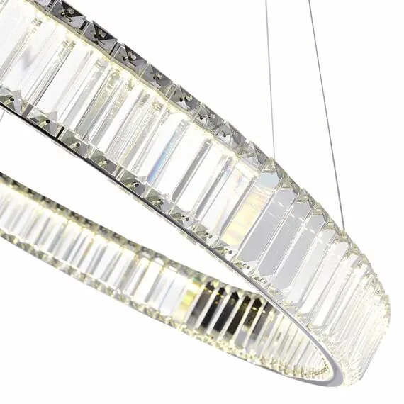 ST LUCE SL1622.183.01 Люстра подвесная ST-Luce Хром/Прозрачный LED 1*52W 4000K, изображение 2
