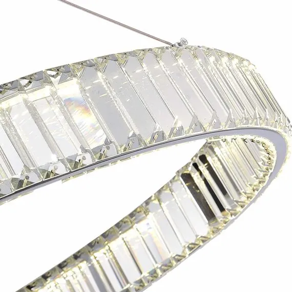 ST LUCE SL1622.163.01 Люстра подвесная ST-Luce Хром/Прозрачный LED 1*40W 4000K, изображение 2