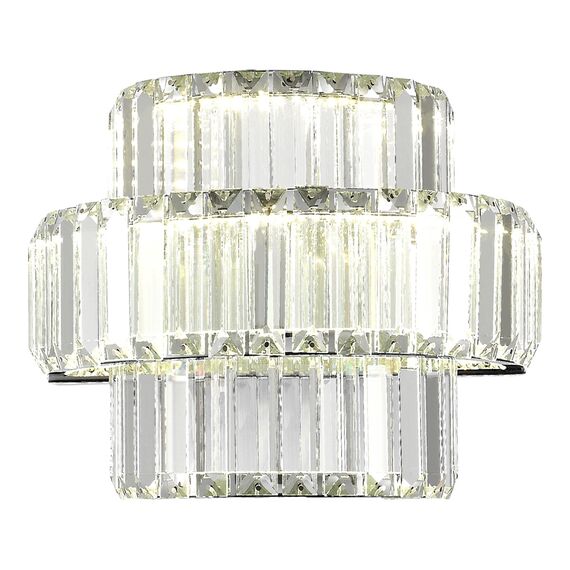 ST LUCE SL1622.111.01 Светильник настенный ST-Luce Хром/Прозрачный LED 1*21W 4000K