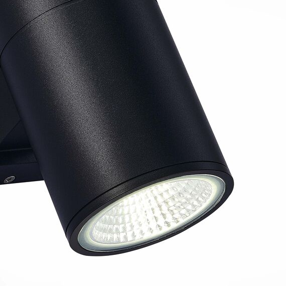 ST LUCE SL074.411.02 Светильник уличный настенный ST-Luce Черный/Черный LED 2*8W 4000K, изображение 2