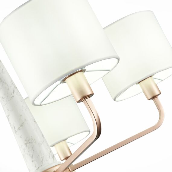 ST LUCE SL1163.203.05 Светильник подвесной ST-Luce Матовое золото/Белый E14 5*40W, изображение 6