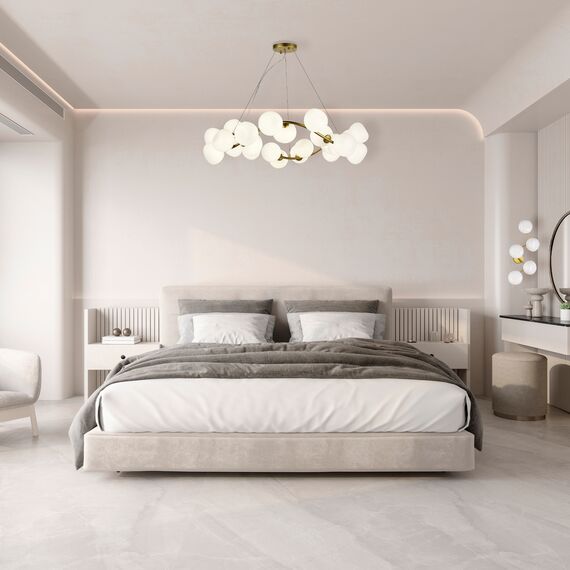 ST LUCE SL1519.301.05 Светильник настенный ST-Luce Латунь/Белый G9 5*5W 4000K, изображение 7