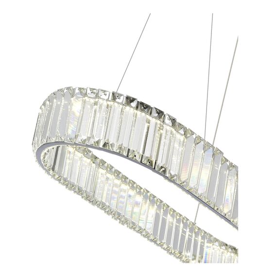 ST LUCE SL1622.123.01 Светильник подвесной ST-Luce Хром/Прозрачный LED 1*60W 4000K, изображение 3