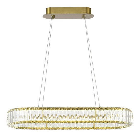 ST LUCE SL1622.323.01 Светильник подвесной ST-Luce Латунь/Прозрачный LED 1*60W 4000K, изображение 2