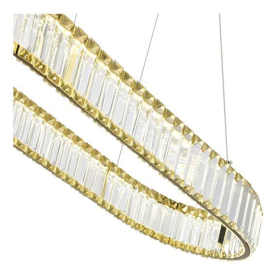ST LUCE SL1622.323.01 Светильник подвесной ST-Luce Латунь/Прозрачный LED 1*60W 4000K, изображение 3