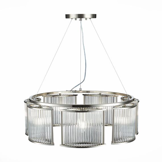 ST LUCE SL1627.103.07 Люстра подвесная ST-Luce Хром/Прозрачный E14 7*40W, изображение 2