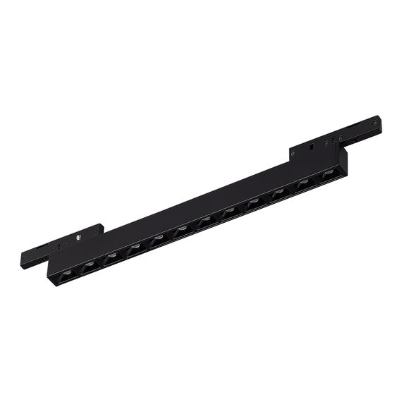 ST LUCE ST666.436.10 Магнитный трековый светильник Черный LED 1*10W 3000K 430Lm Ra>90  IP20 L196xW10xH18 24V, изображение 2