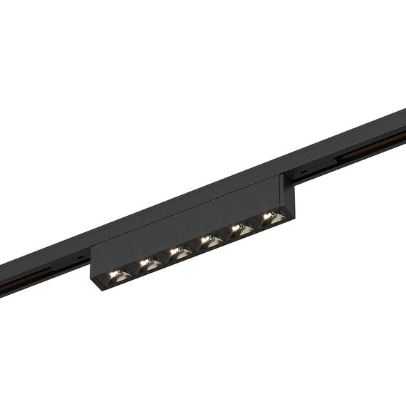 ST LUCE ST666.436.05 Магнитный трековый светильник Черный LED 1*5W 3000K 220Lm Ra>90  IP20 L100xW10xH18 24V, изображение 3