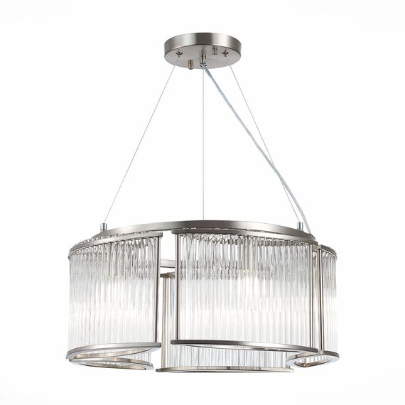 ST LUCE SL1627.103.05 Люстра подвесная ST-Luce Хром/Прозрачный E14 5*40W
