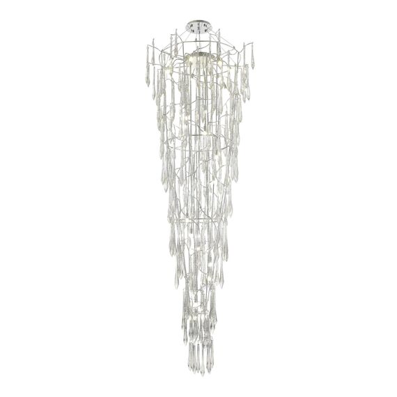 ST LUCE SL1660.103.25 Светильник подвесной ST-Luce Хром/Хром, Прозрачный G9 25*5W 4000K