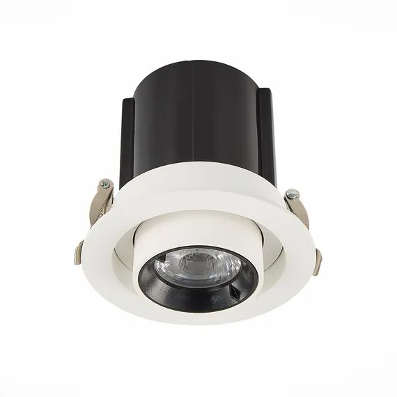 ST LUCE ST702.248.12 Светильник встраиваемый. Белый LED 1*12W 4000K 900Lm Ra80 24° IP20 D90xH92 180-240V, изображение 3