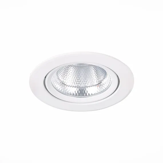 ST LUCE ST211.538.10.36 Светильник встраиваемый. Белый LED 1*10W 3000K 750Lm Ra80 36° IP20 D109xH65 220-240V, изображение 5